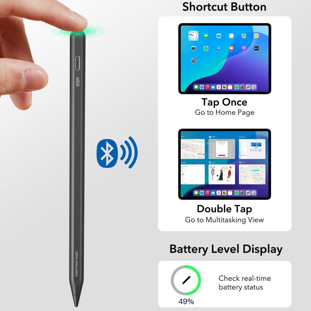 ESR ESR Stylus Penna Geo Digital Vit - Teknikhallen.se