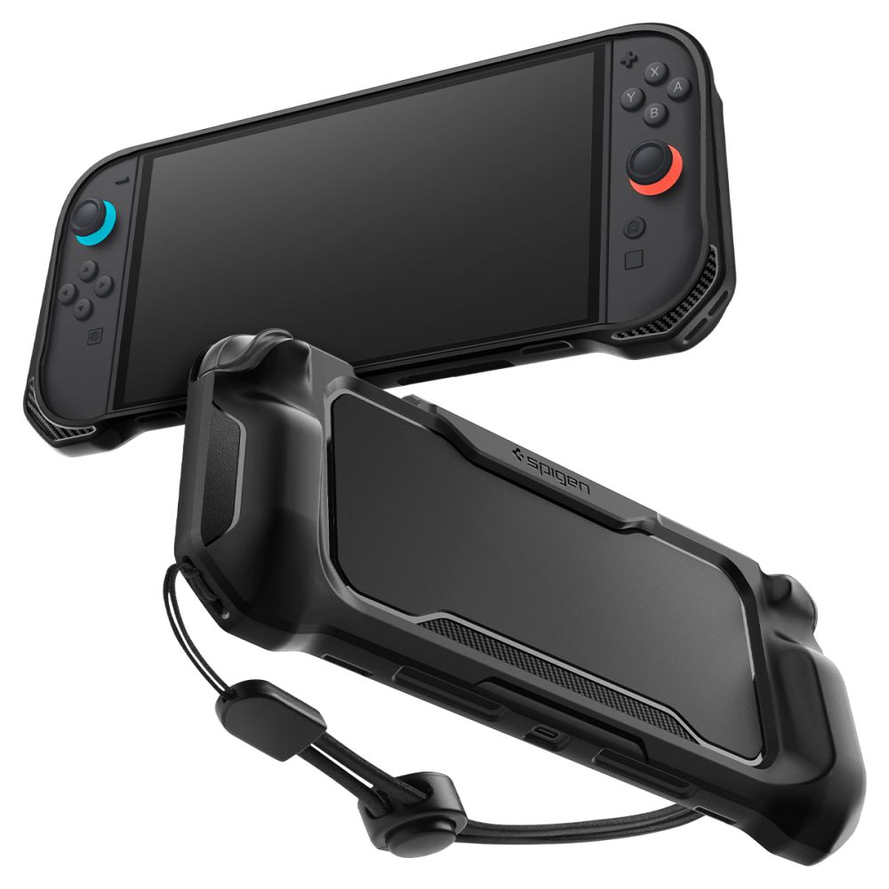 Spigen Spigen Nintendo Switch 2 Skal Rugged Armor Matt Svart - Teknikhallen.se