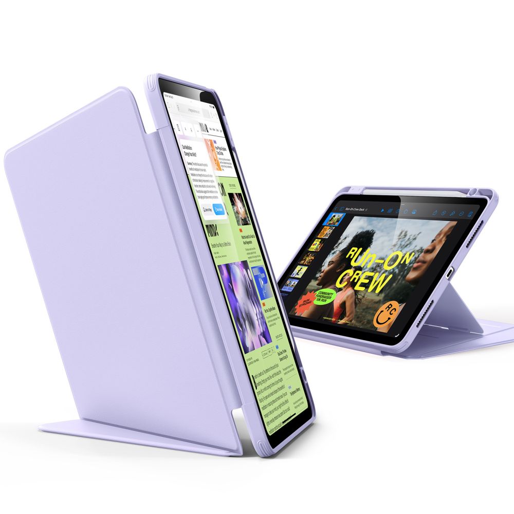 ESR ESR iPad Air 10.9 2022-2020/11 2025-2020 Fodral Flip Hybrid Lila - Teknikhallen.se