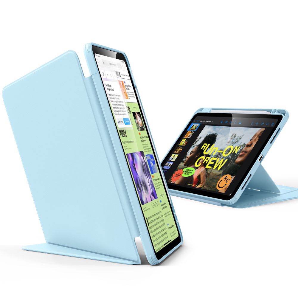 ESR ESR iPad Air 10.9 2022-2020/11 2025-2020 Fodral Flip Hybrid Sky Blue - Teknikhallen.se