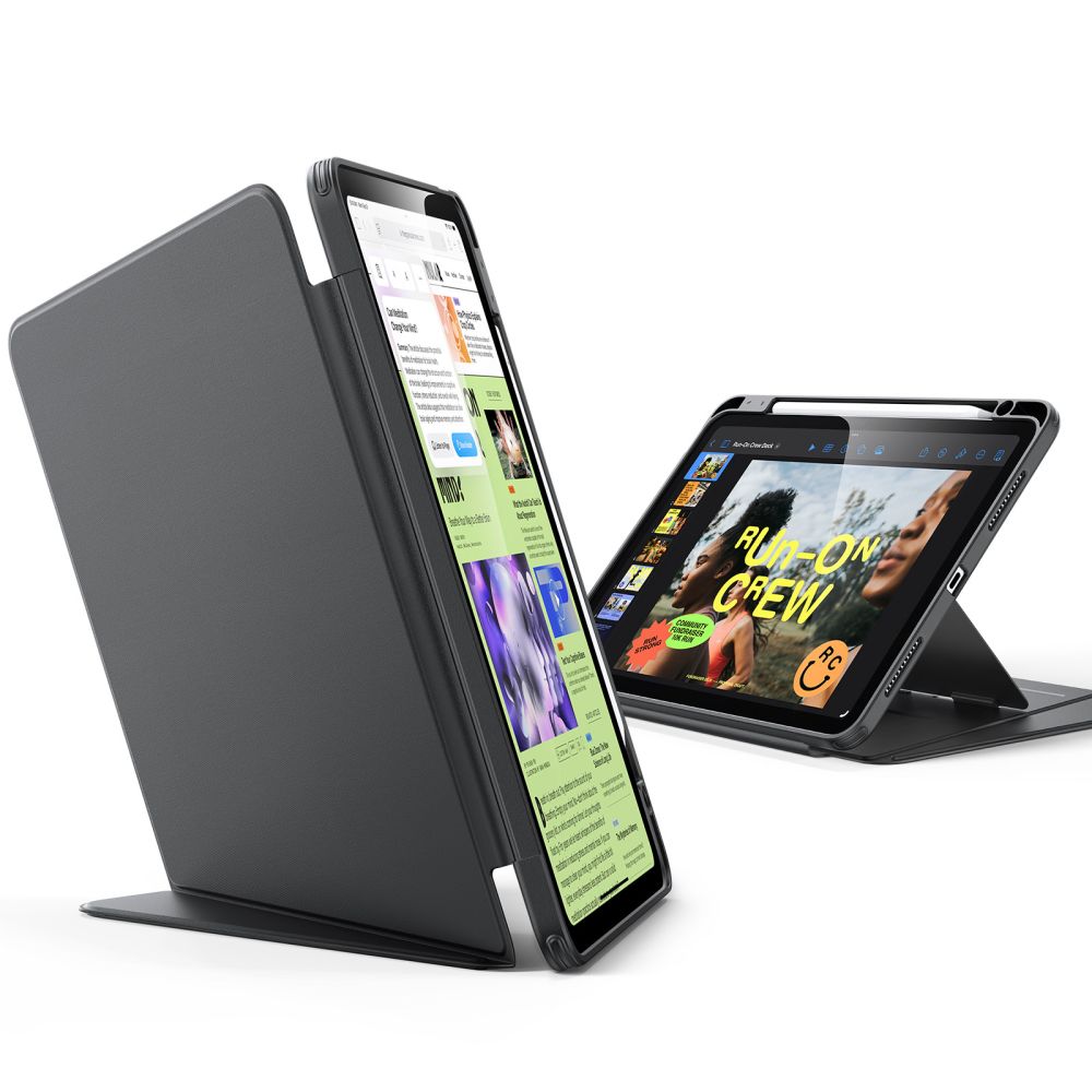 ESR ESR iPad Air 10.9 2022-2020/11 2025-2020 Fodral Flip Hybrid Svart - Teknikhallen.se