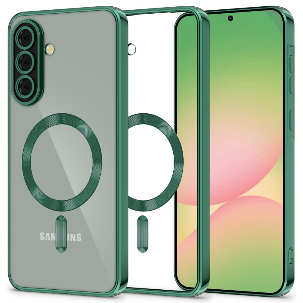 Tech-Protect Tech-Protect Galaxy A56 5G Skal MagSafe MagFlex Jungle Green - Teknikhallen.se