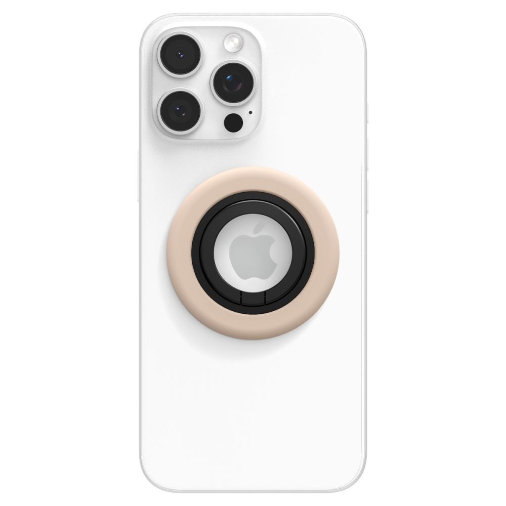 Spigen Spigen Magnetisk MagSafe Ringhållare Nano Pop Coconut Beige - Teknikhallen.se