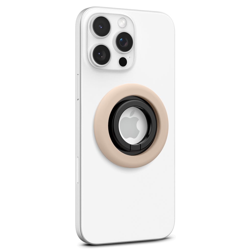 Spigen Spigen Magnetisk MagSafe Ringhållare Nano Pop Coconut Beige - Teknikhallen.se