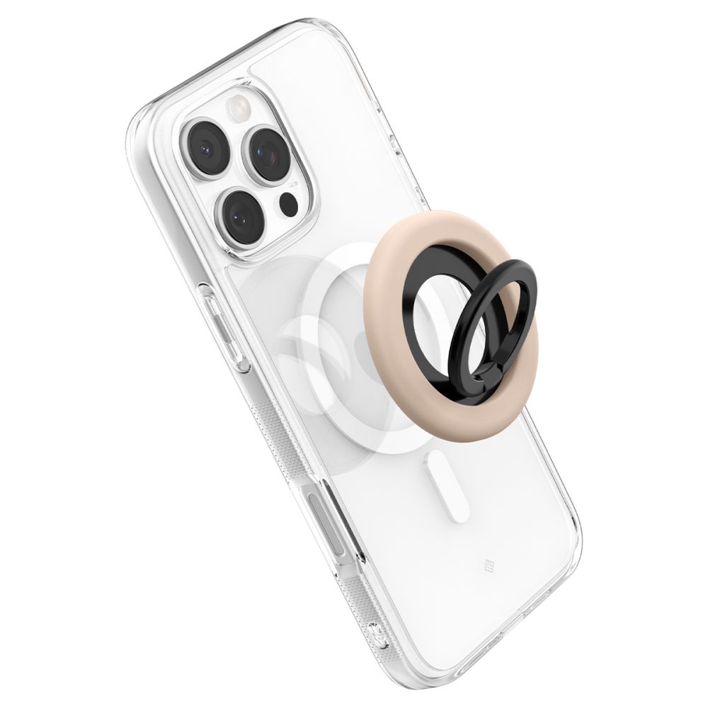 Spigen Spigen Magnetisk MagSafe Ringhållare Nano Pop Coconut Beige - Teknikhallen.se