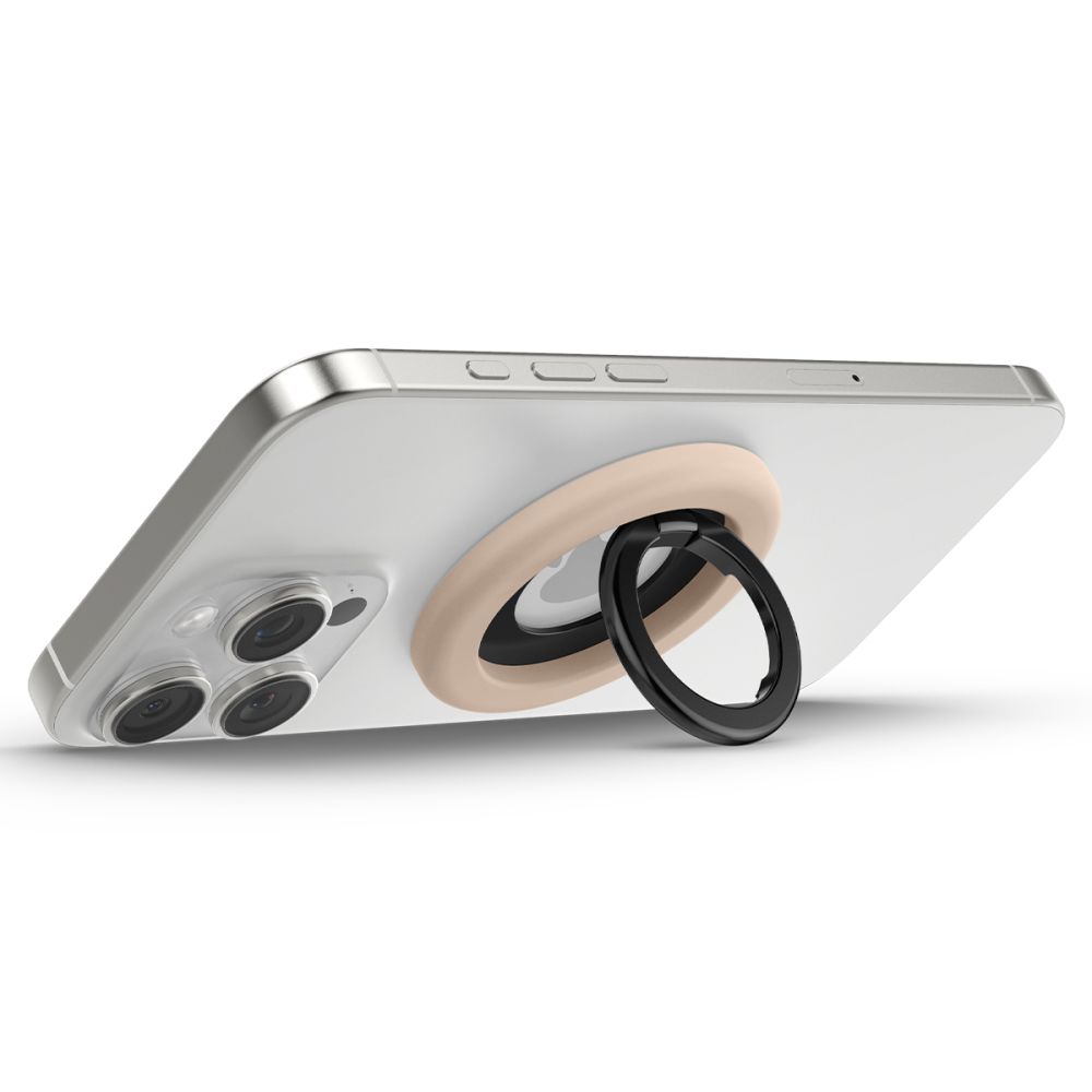Spigen Spigen Magnetisk MagSafe Ringhållare Nano Pop Coconut Beige - Teknikhallen.se