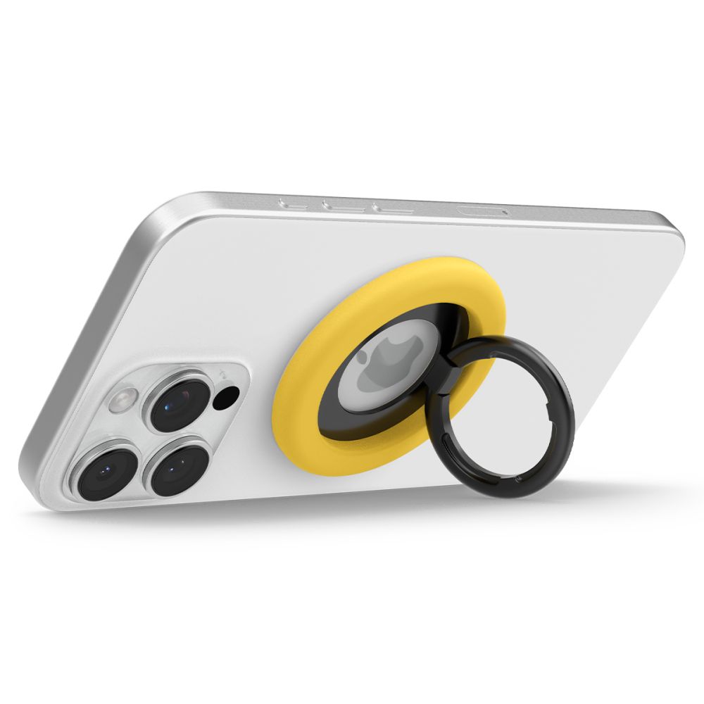 Spigen Spigen Magnetisk MagSafe Ringhållare Nano Pop Mango Yellow - Teknikhallen.se