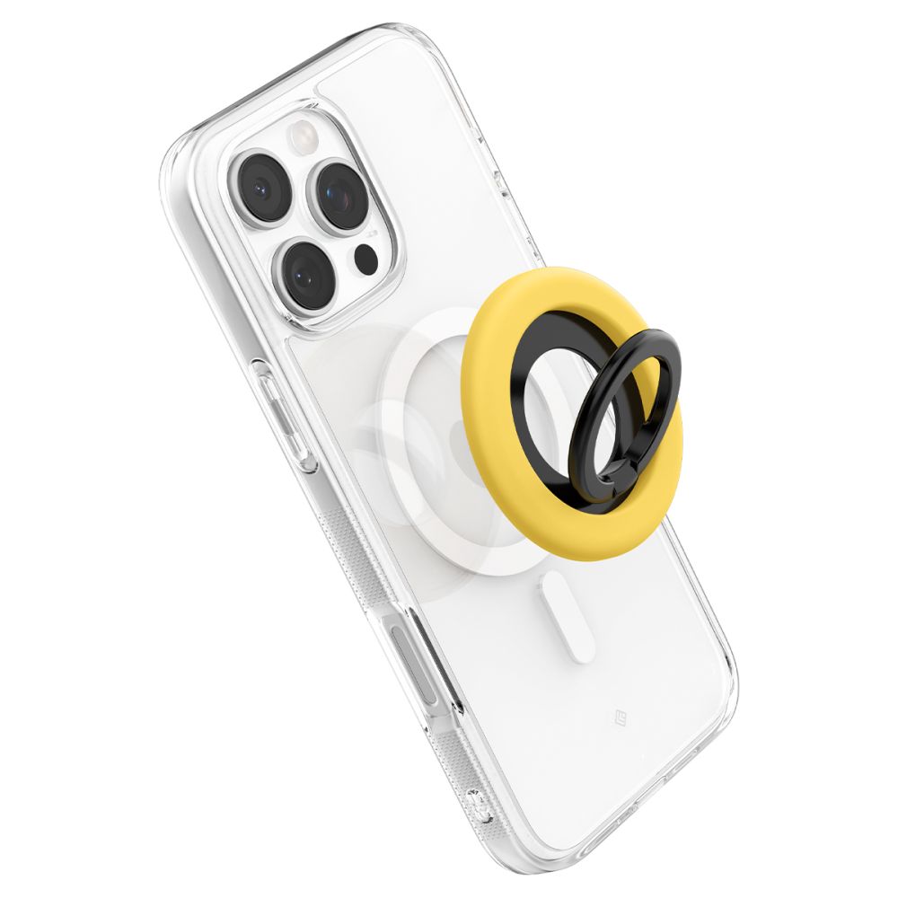 Spigen Spigen Magnetisk MagSafe Ringhållare Nano Pop Mango Yellow - Teknikhallen.se