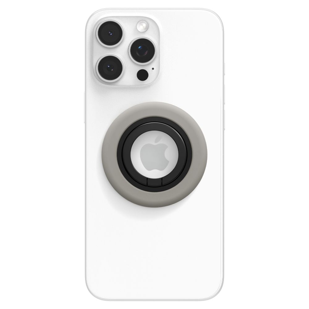 Spigen Spigen Magnetisk MagSafe Ringhållare Nano Pop Truffle Grey - Teknikhallen.se