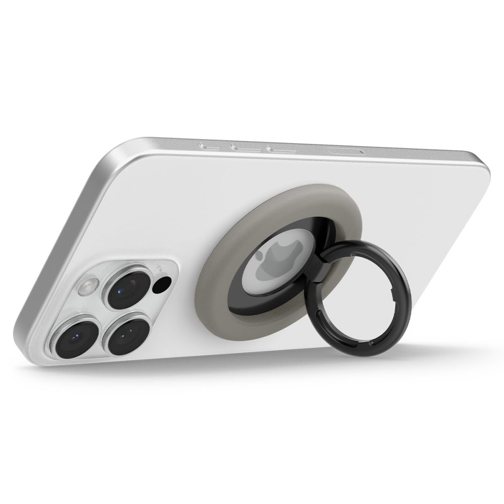 Spigen Spigen Magnetisk MagSafe Ringhållare Nano Pop Truffle Grey - Teknikhallen.se