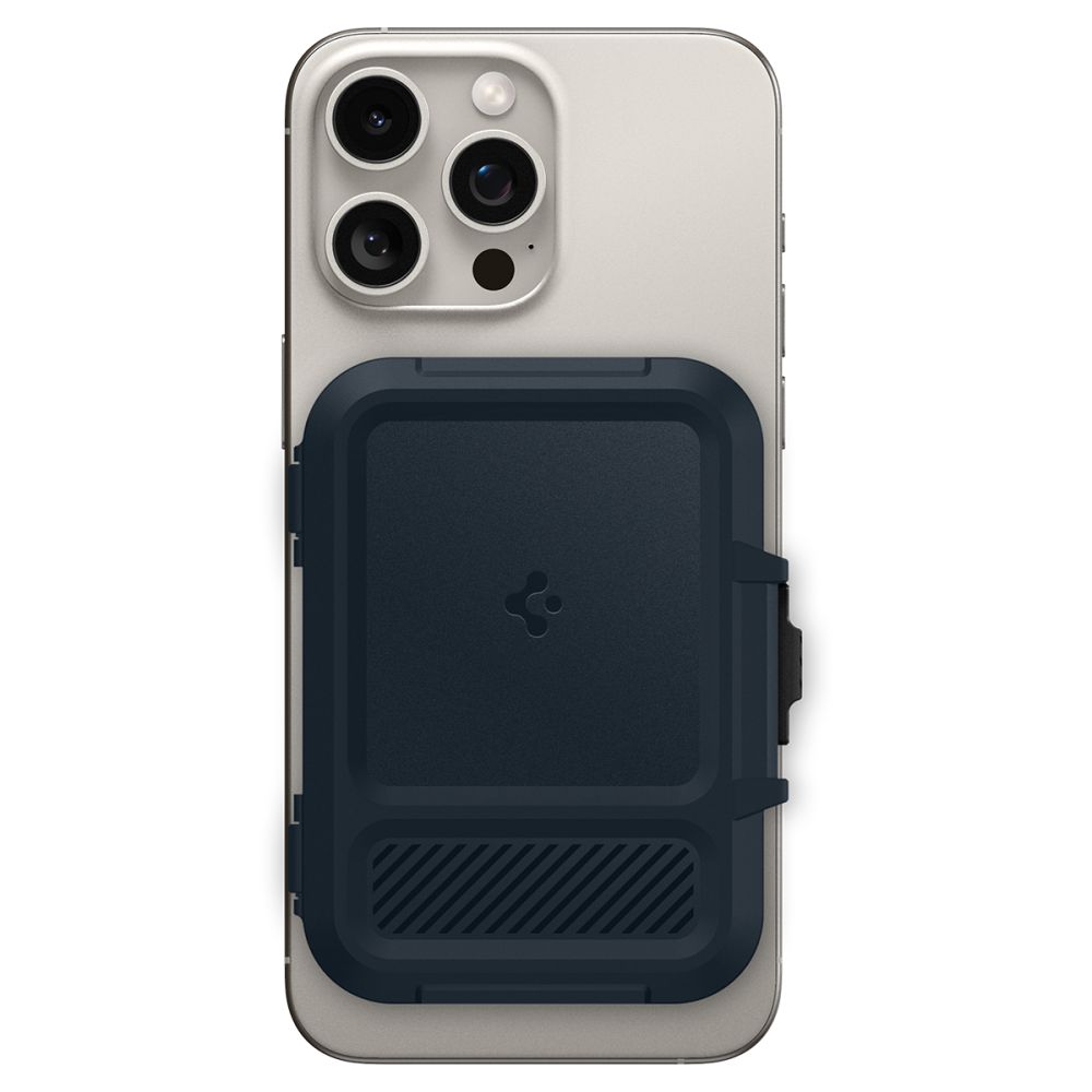 Spigen Spigen Magnetisk MagSafe Korthållare Lock Fit Metal Slate - Teknikhallen.se