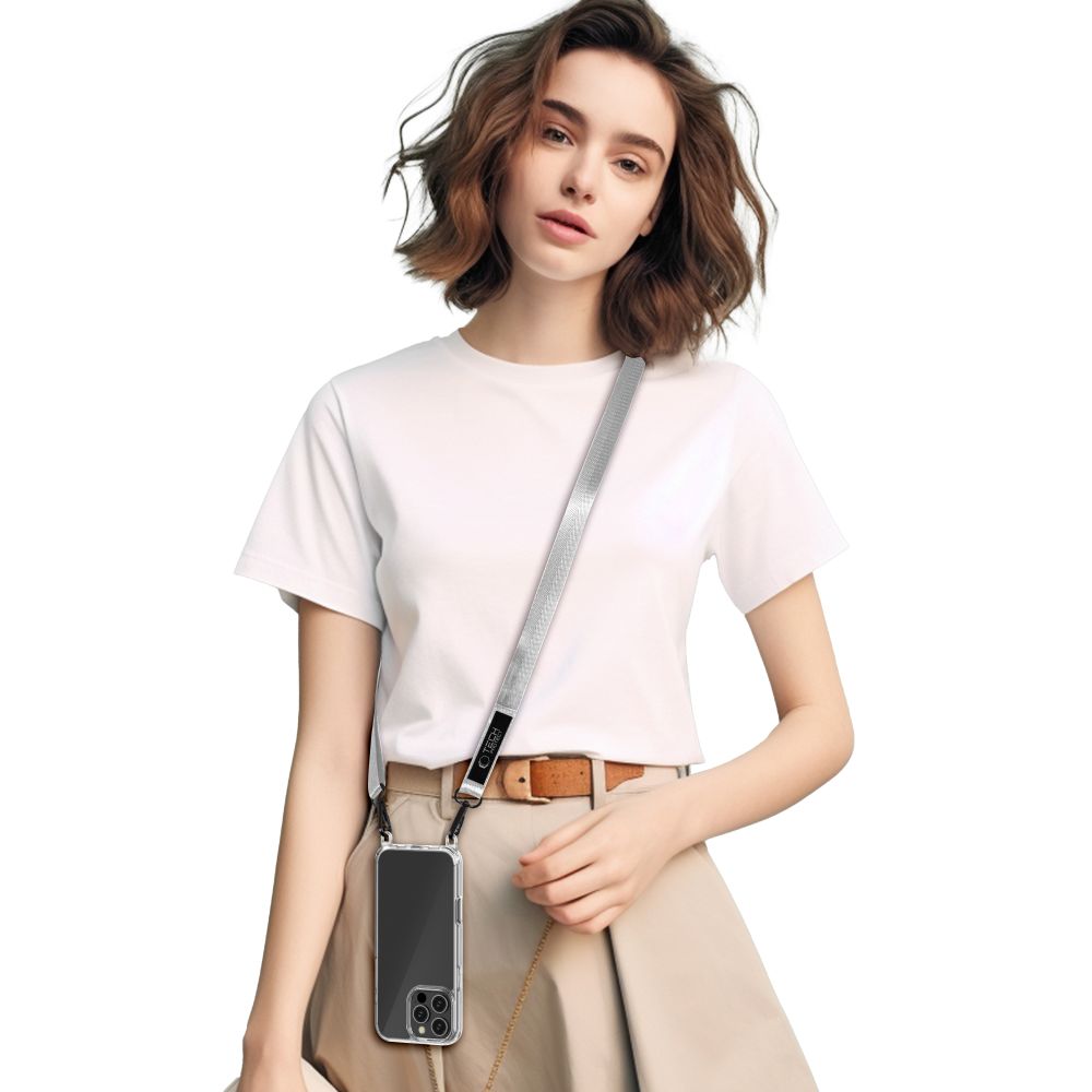 Tech-Protect Tech-Protect Mobilhållare Cross Body Crayon Grey - Teknikhallen.se