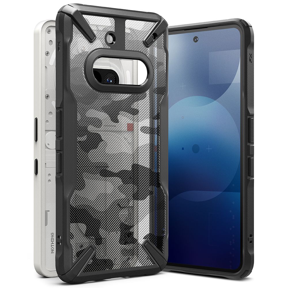 Ringke Ringke Nothing Phone 3a Skal Fusion X Camo Svart - Teknikhallen.se