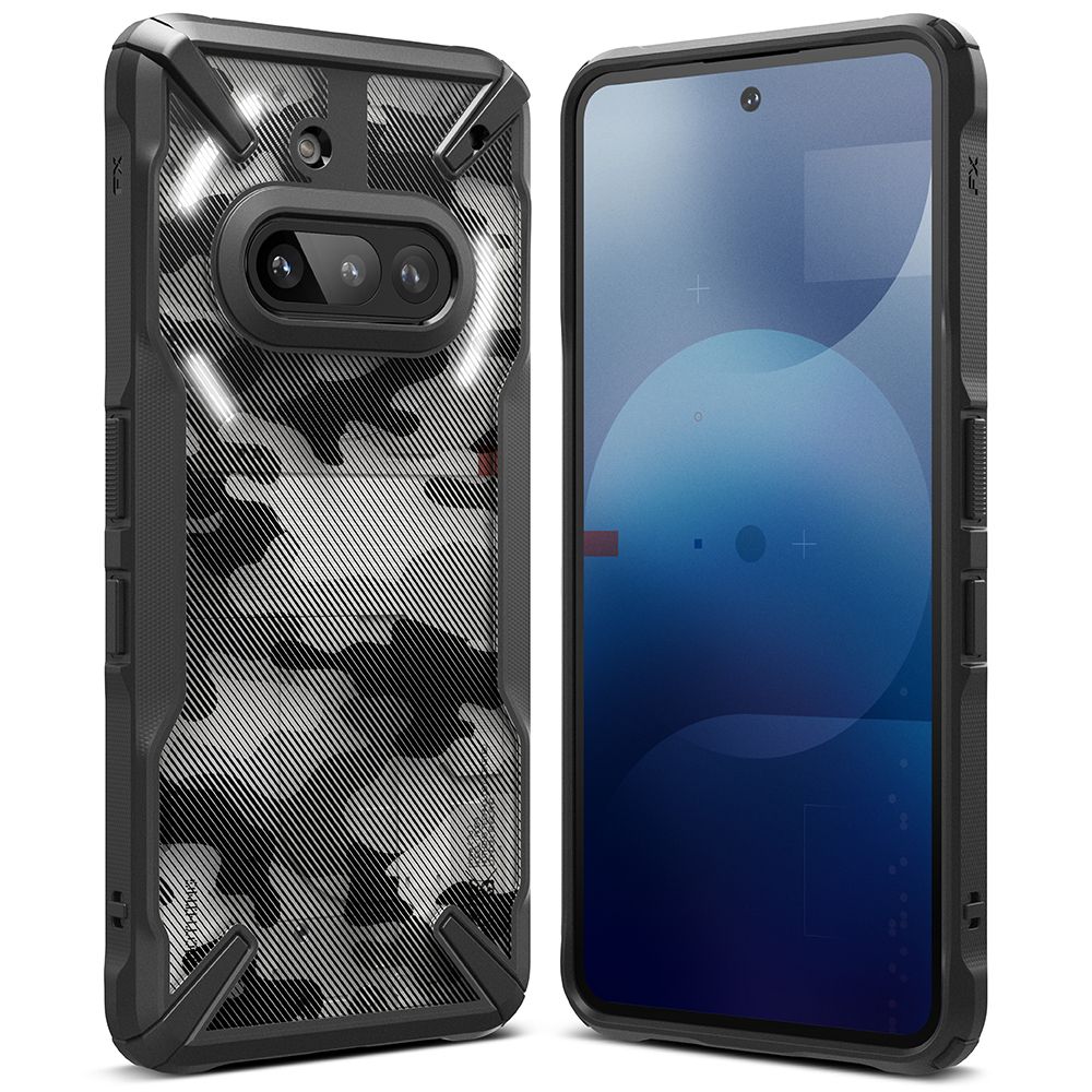 Ringke Ringke Nothing Phone 3a Skal Fusion X Camo Svart - Teknikhallen.se