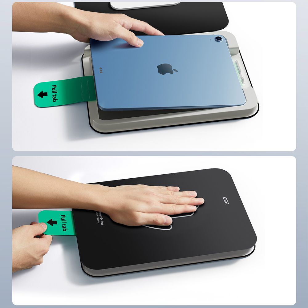 ESR ESR iPad 11 2025/10.9 2022 2-PACK Skärmskydd UltraFit Härdat Glas - Teknikhallen.se