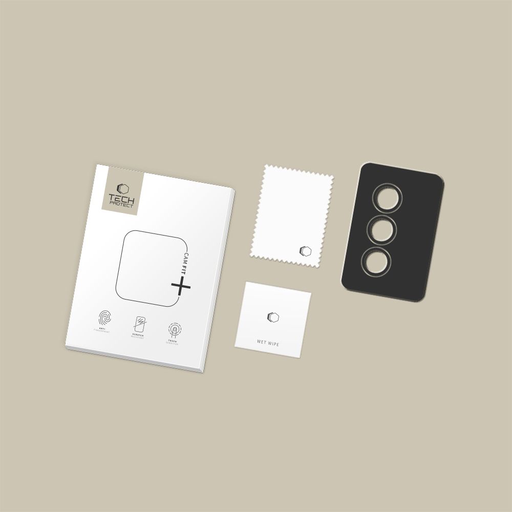 Tech-Protect Tech-Protect Galaxy S25 FE Linsskydd CamRing Fit+ Transparent - Teknikhallen.se
