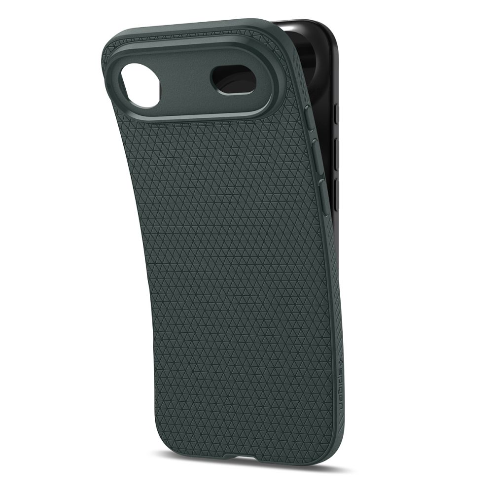 Spigen Spigen iPhone Air Skal Liquid Air Abyss Green - Teknikhallen.se