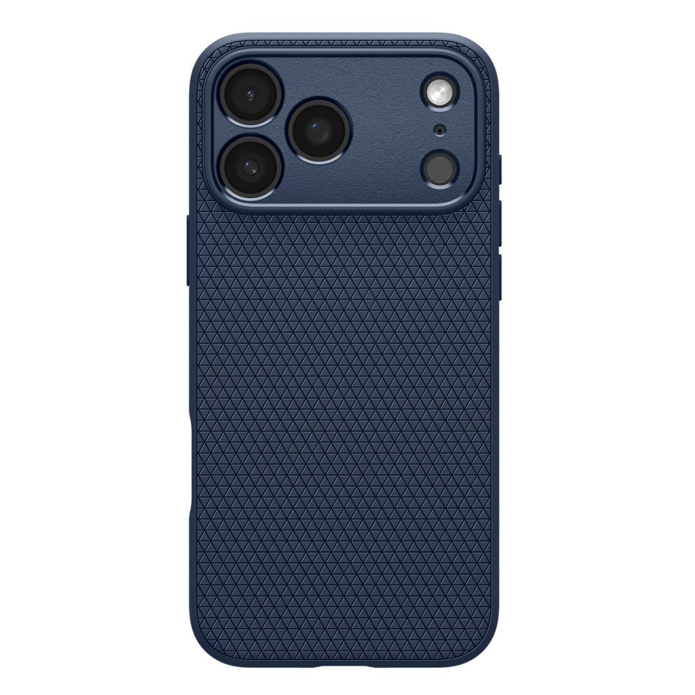 Spigen Spigen iPhone 17 Pro Skal Liquid Air Navy Blue - Teknikhallen.se