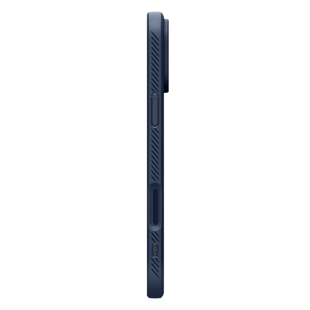 Spigen Spigen iPhone 17 Pro Skal Liquid Air Navy Blue - Teknikhallen.se