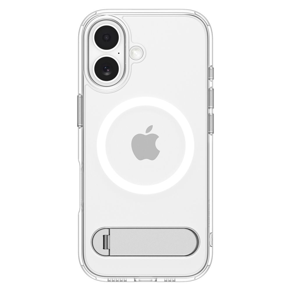 Spigen Spigen iPhone 17 Skal MagSafe Ultra Hybrid 'S' Transparent/Vit - Teknikhallen.se