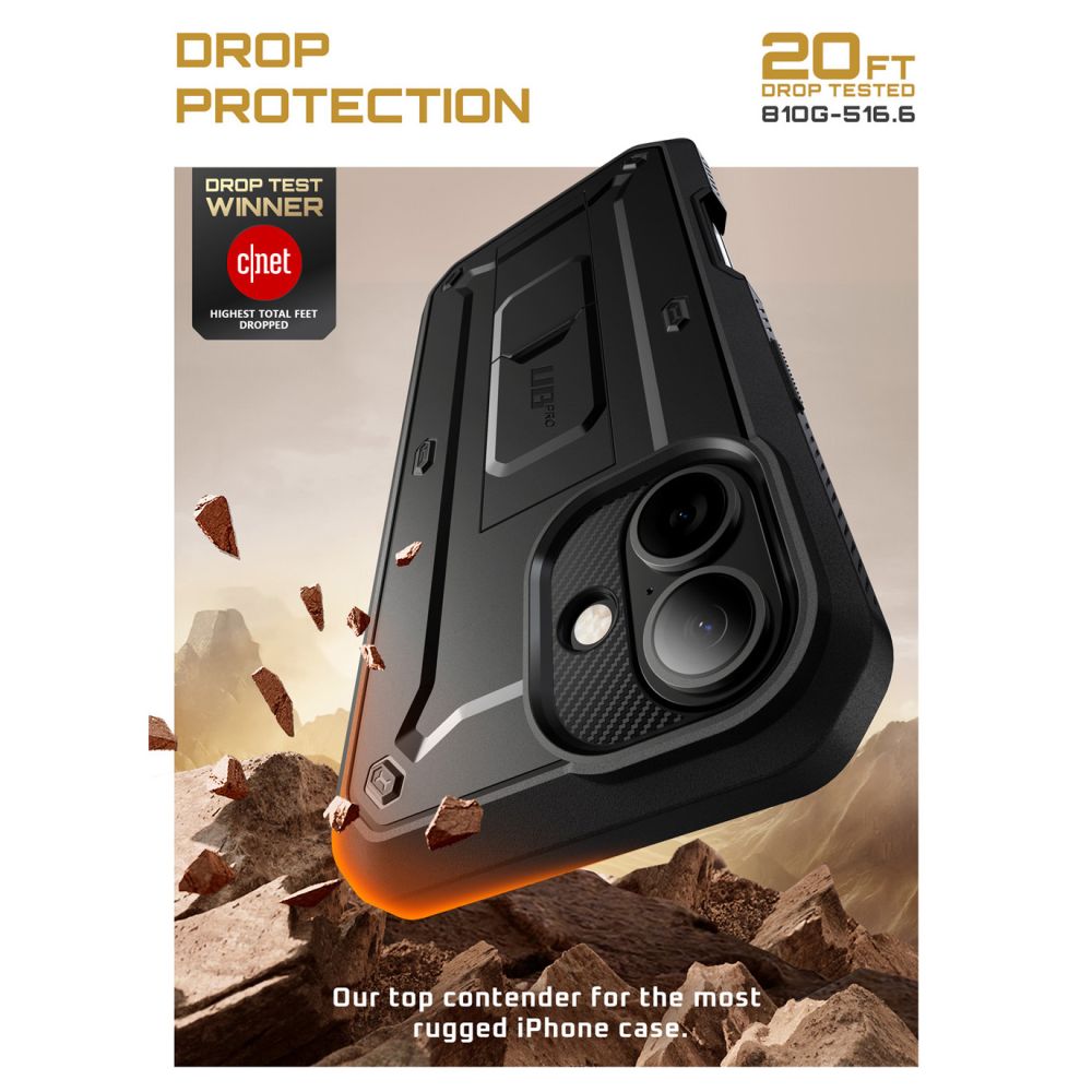 Supcase Supcase iPhone 17 Skal Unicorn Beetle Pro Svart - Teknikhallen.se