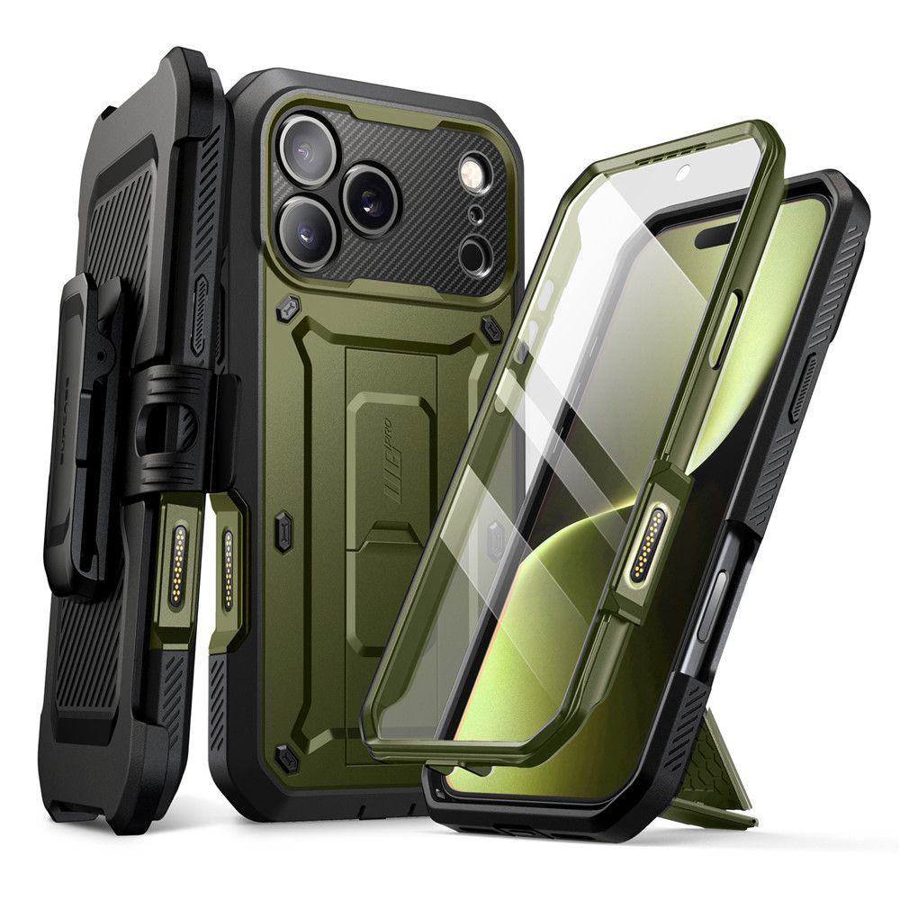 Supcase Supcase iPhone 17 Pro Skal Unicorn Beetle Pro Guldan - Teknikhallen.se