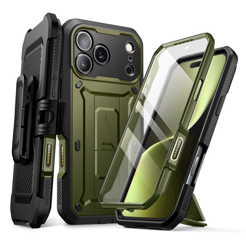 Supcase Supcase iPhone 17 Pro Max Skal Unicorn Beetle Pro Guldan - Teknikhallen.se