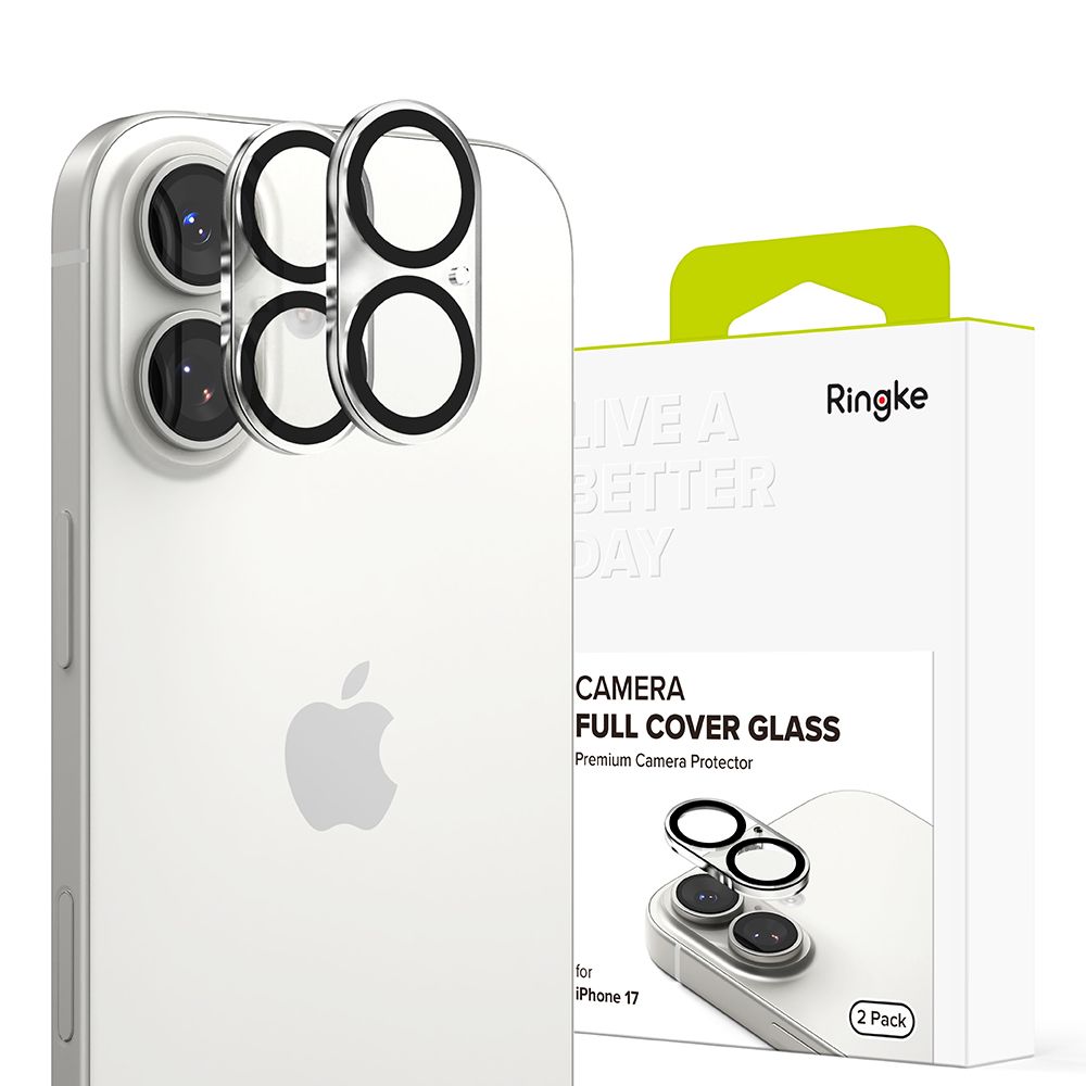 Ringke Ringke iPhone 17 2-PACK Linsskydd Svart - Teknikhallen.se