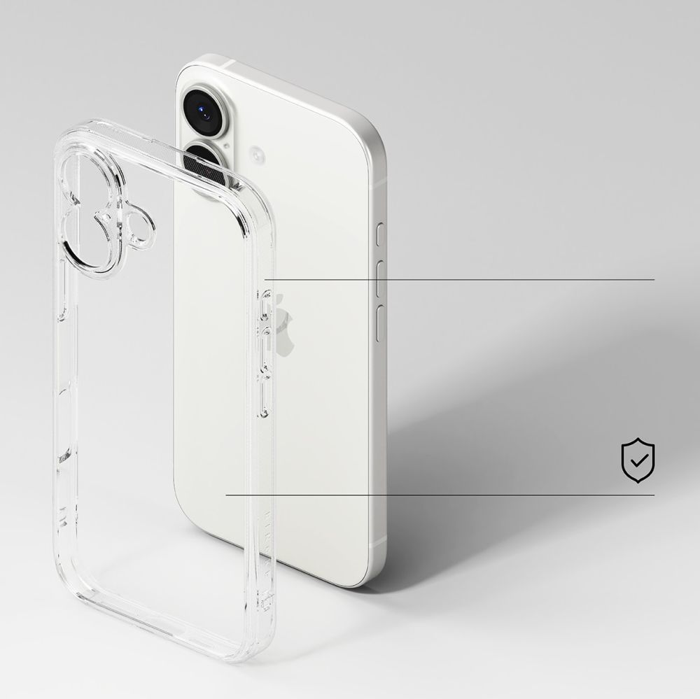 Ringke Ringke iPhone 17 Skal Fusion Transparent - Teknikhallen.se
