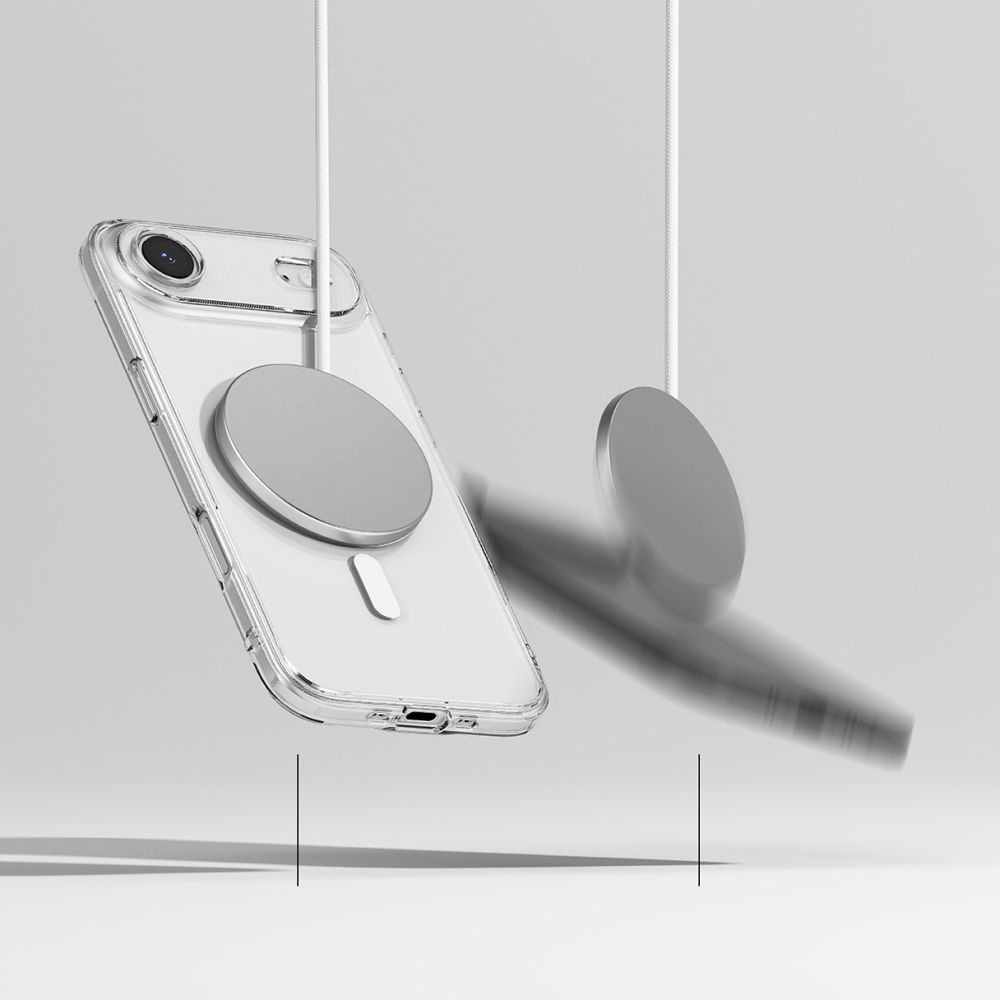 Ringke Ringke iPhone Air Skal MagSafe Fusion Transparent - Teknikhallen.se