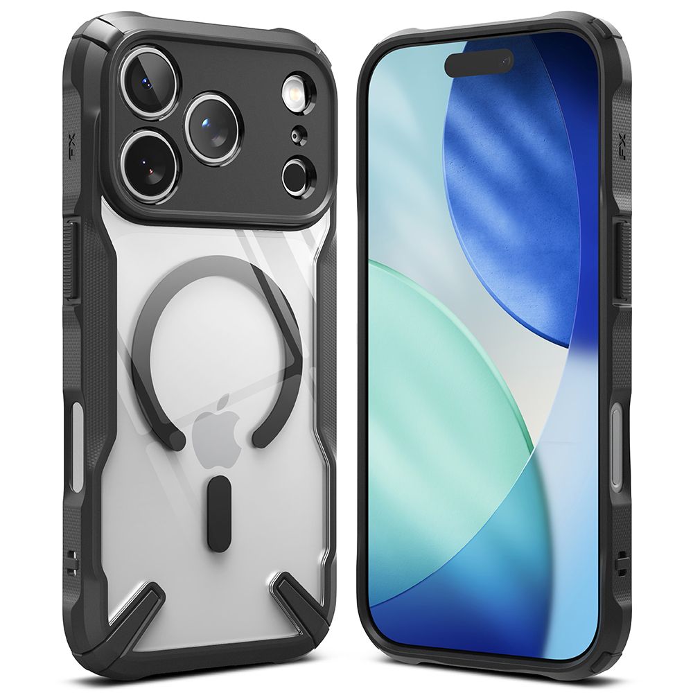 Ringke Ringke iPhone 17 Pro Skal MagSafe Fusion X Svart - Teknikhallen.se