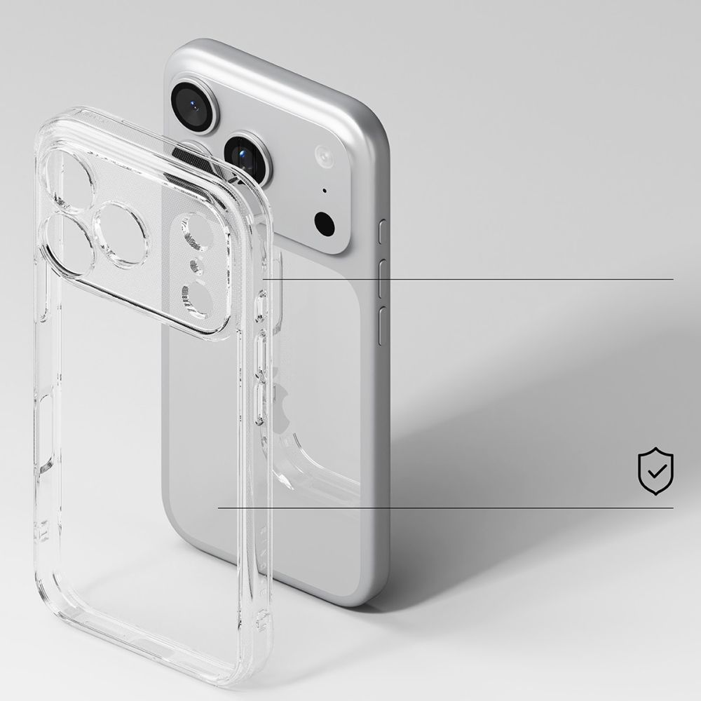 Ringke Ringke iPhone 17 Pro Skal Fusion Transparent - Teknikhallen.se