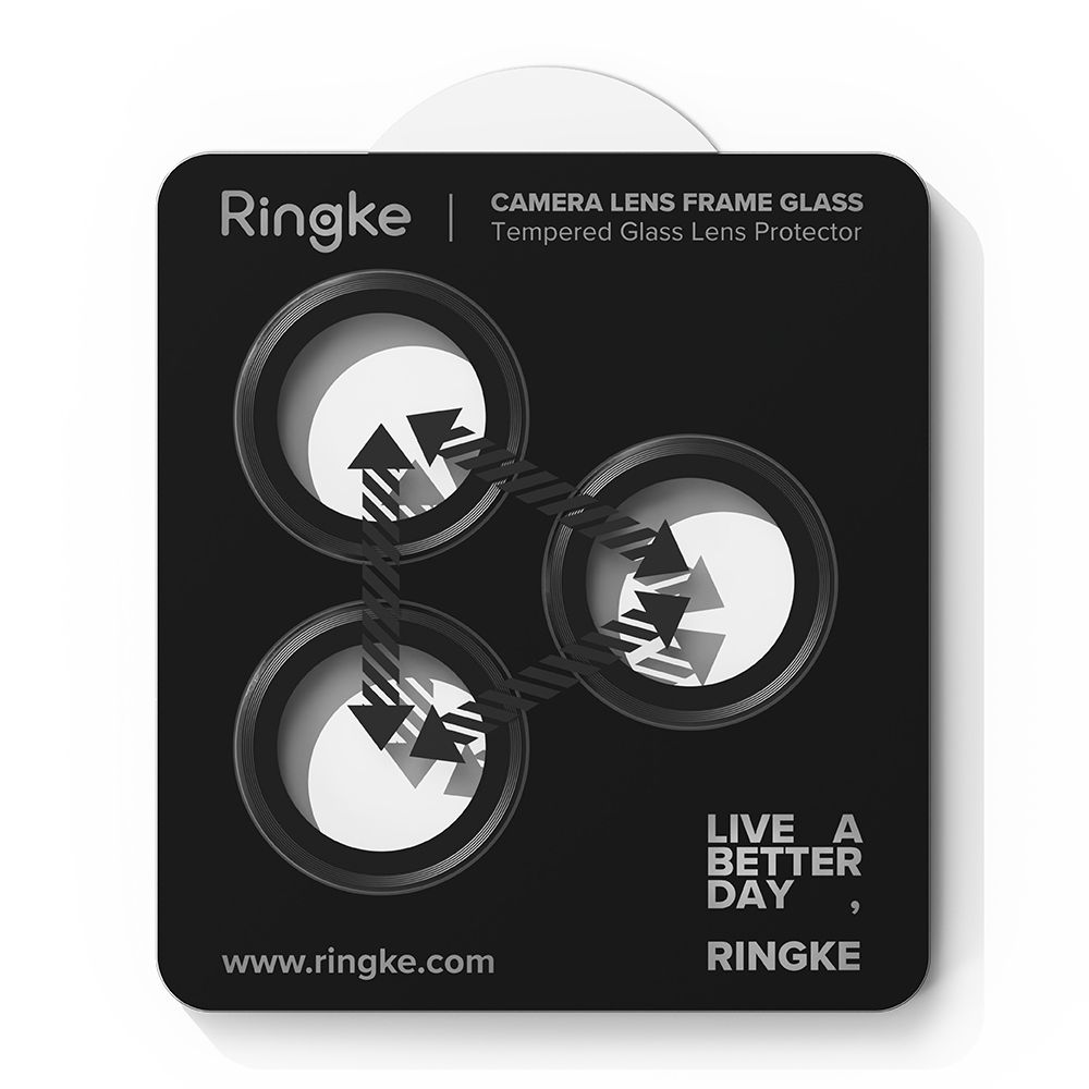 Ringke Ringke iPhone 17 Pro / 17 Pro Max 2-PACK Linsskydd Svart - Teknikhallen.se