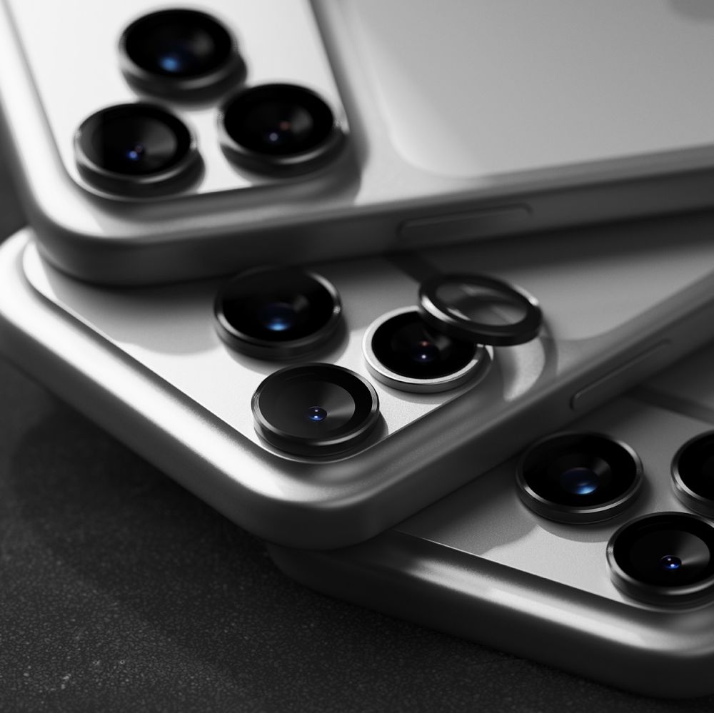 Ringke Ringke iPhone 17 Pro / 17 Pro Max 2-PACK Linsskydd Svart - Teknikhallen.se