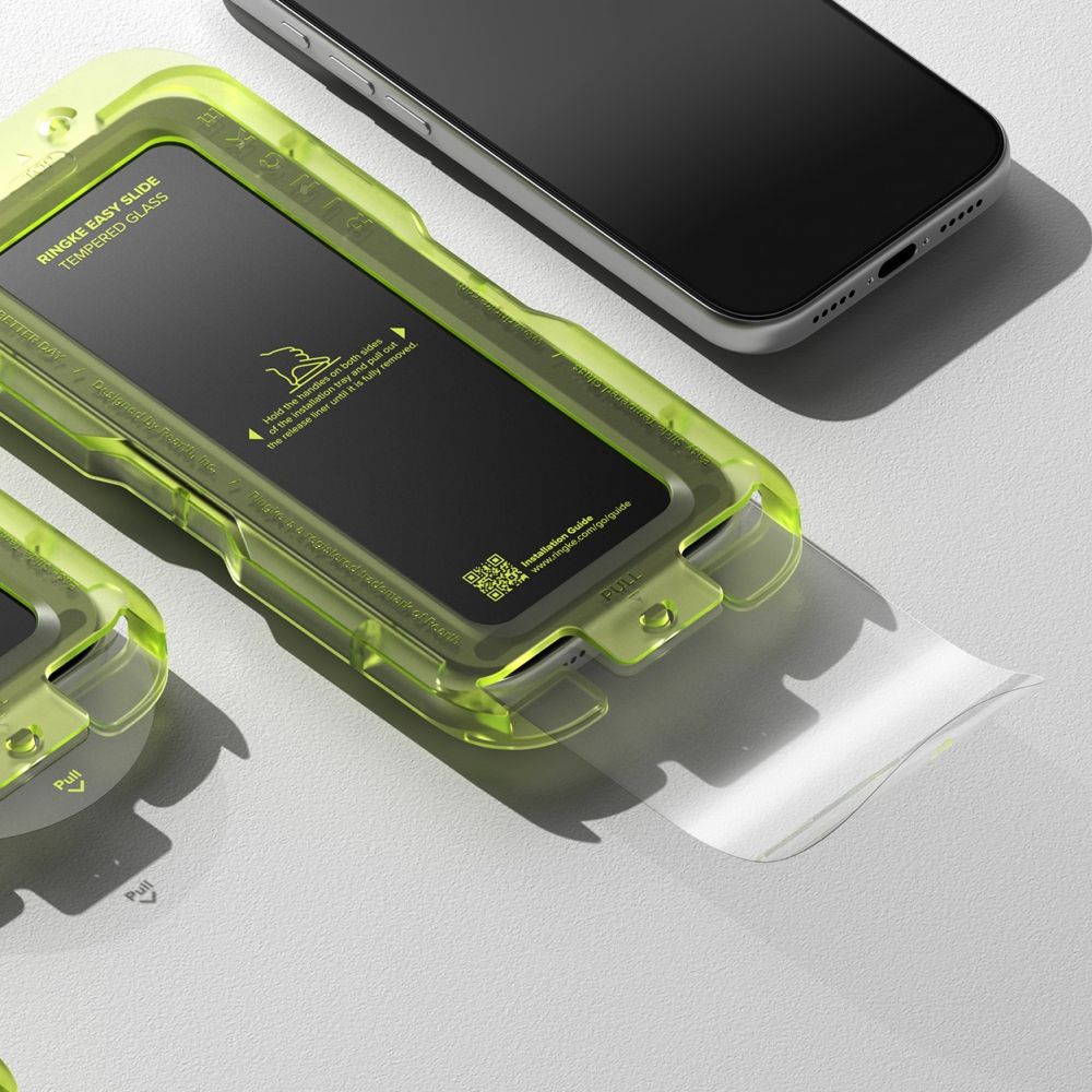 Ringke Ringke iPhone 17 Pro Max 2-PACK Easy Slide Skärmskydd Härdat Glas - Teknikhallen.se