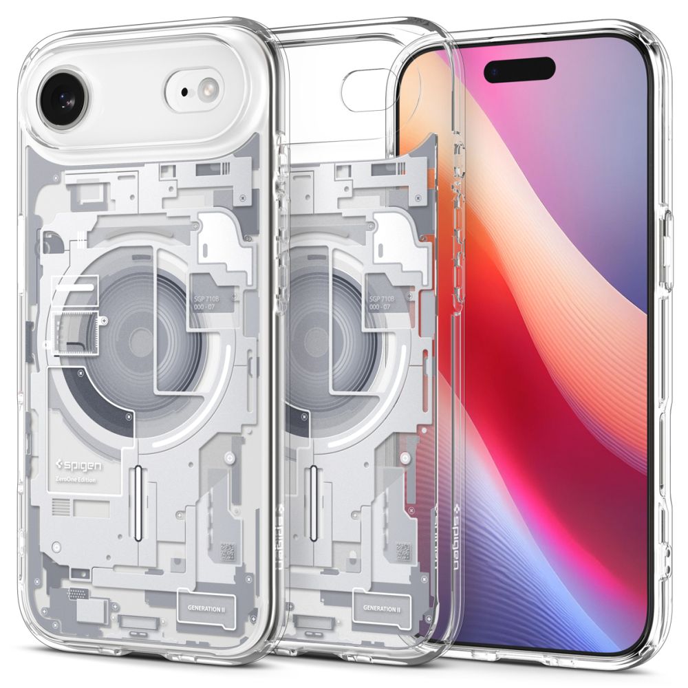 Spigen Spigen iPhone Air Skal MagSafe Ultra Hybrid Zero One Vit - Teknikhallen.se