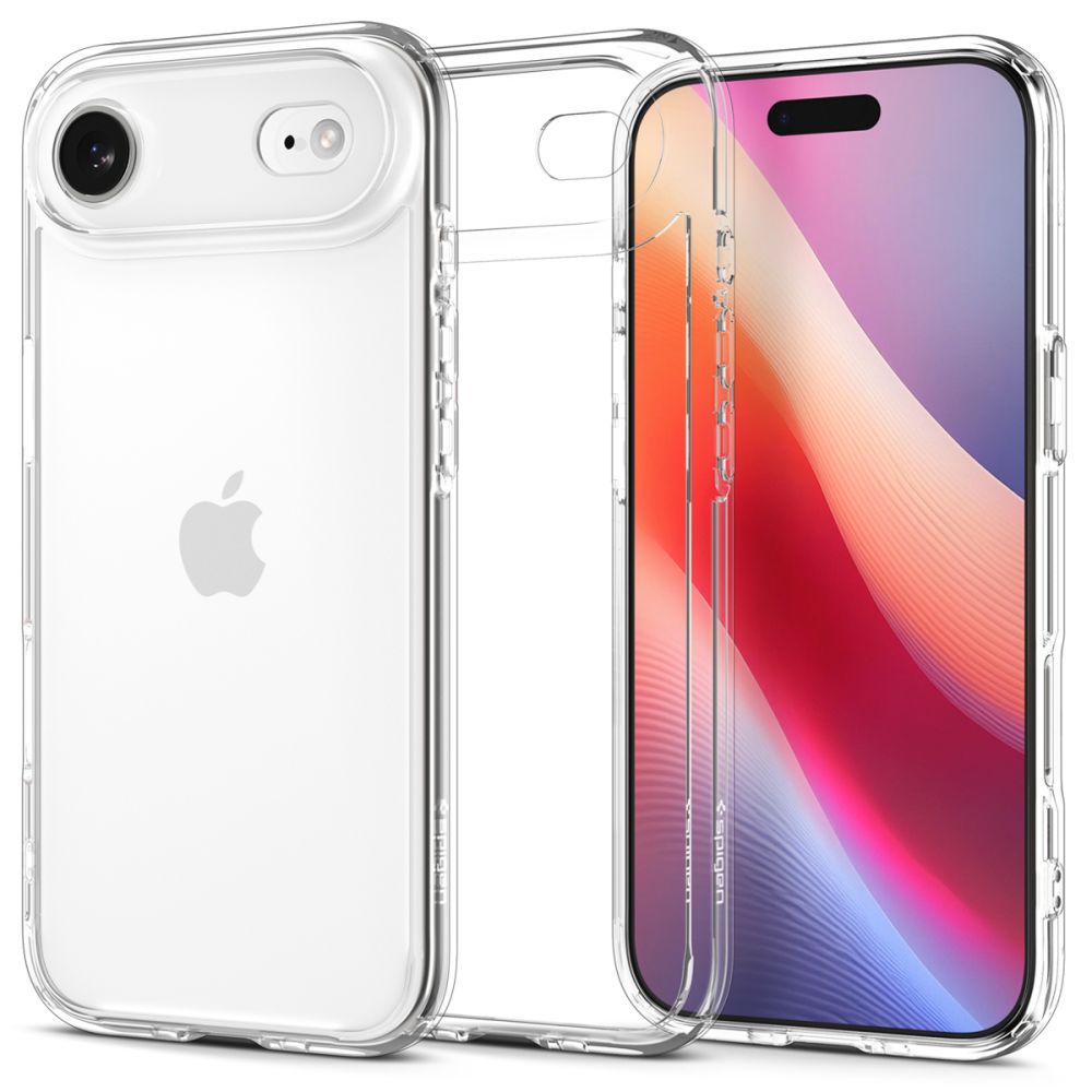 Spigen Spigen iPhone Air Skal Ultra Hybrid Crystal Clear - Teknikhallen.se