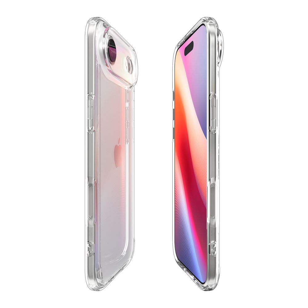 Spigen Spigen iPhone Air Skal Ultra Hybrid Crystal Clear - Teknikhallen.se