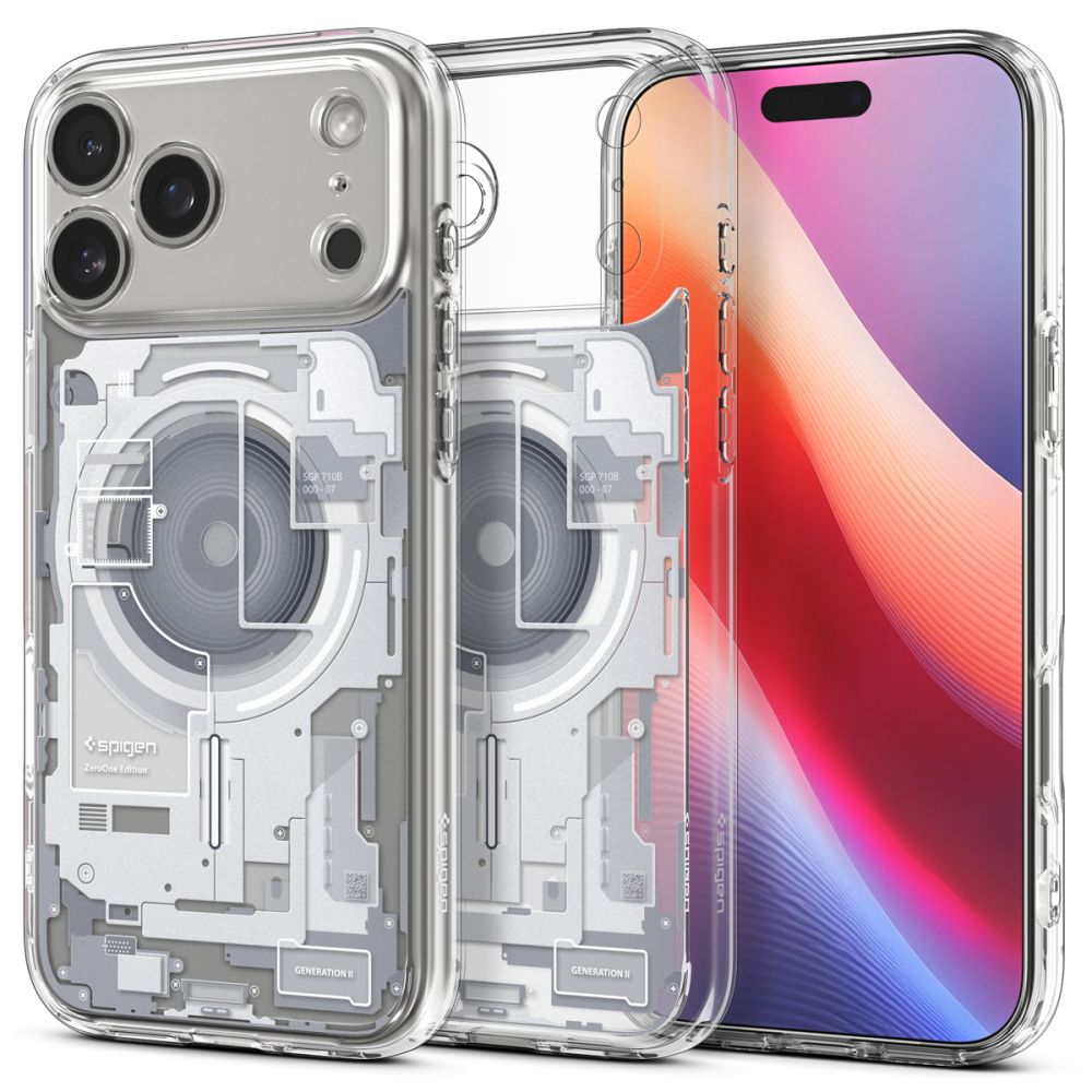 Spigen Spigen iPhone 17 Pro Max Skal MagSafe Ultra Hybrid Zero One Vit - Teknikhallen.se