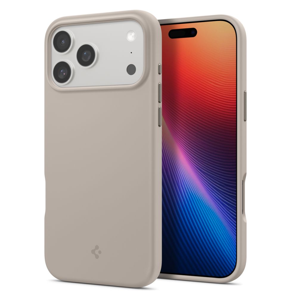 Spigen Spigen iPhone 17 Pro Max Skal MagSafe Silicone Fit Stone - Teknikhallen.se