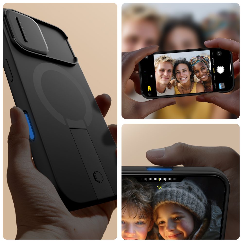 Tech-Protect Tech-Protect iPhone 17 Skal MagSfe Kevlar Aura Svart - Teknikhallen.se