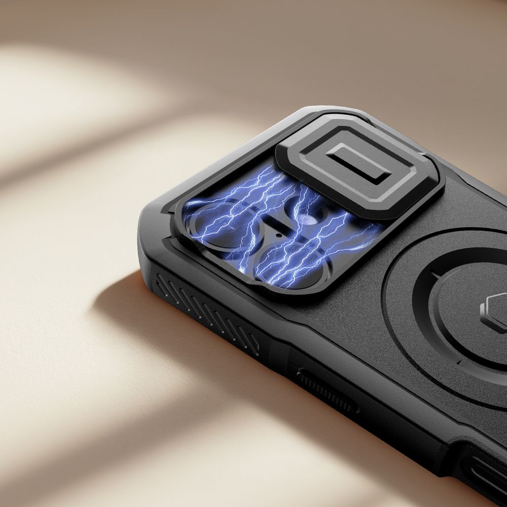 Tech-Protect Tech-Protect iPhone 17 Skal MagSafe Kevlar Svart - Teknikhallen.se