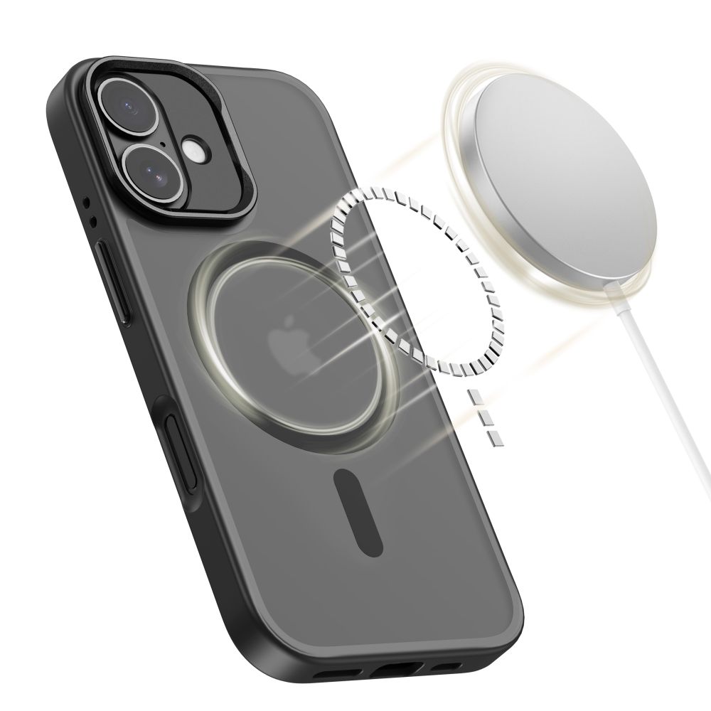 Tech-Protect Tech-Protect iPhone 17 Skal MagSafe MagStand Svart - Teknikhallen.se