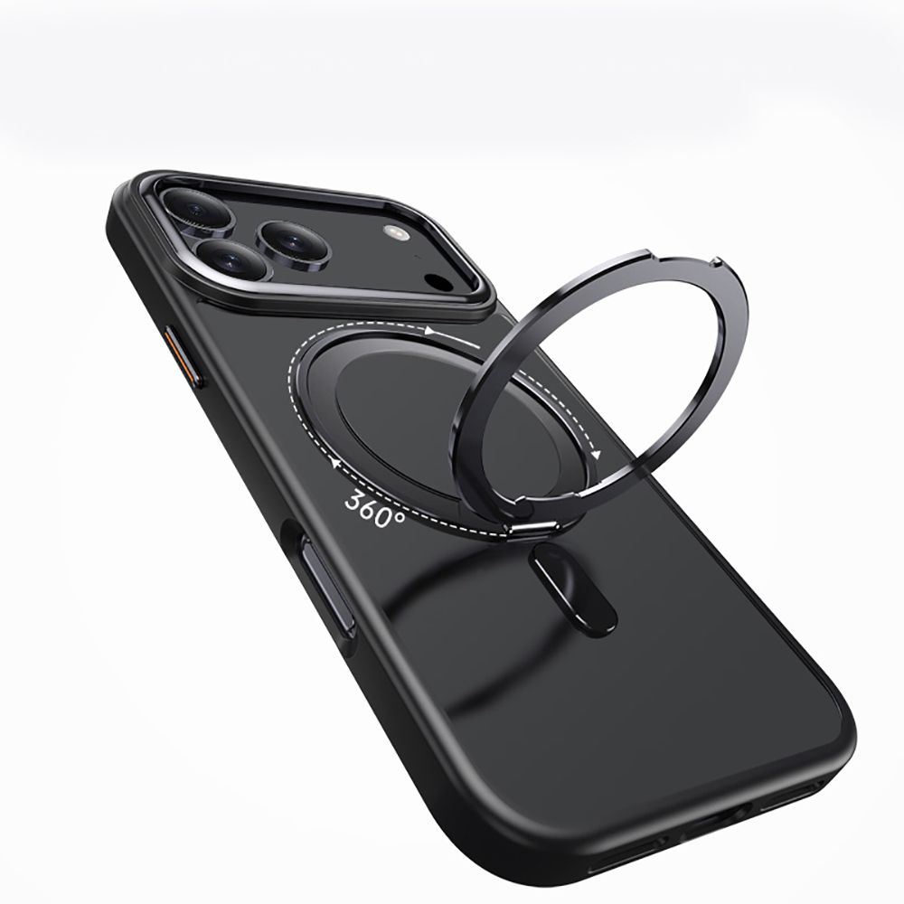 Tech-Protect Tech-Protect iPhone 17 Pro Max Skal MagSafe MagRing Svart - Teknikhallen.se