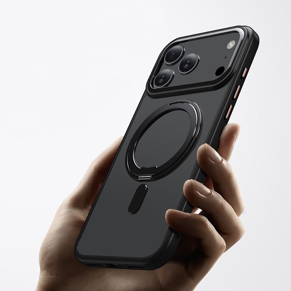 Tech-Protect Tech-Protect iPhone 17 Pro Skal MagSafe MagRing Svart - Teknikhallen.se