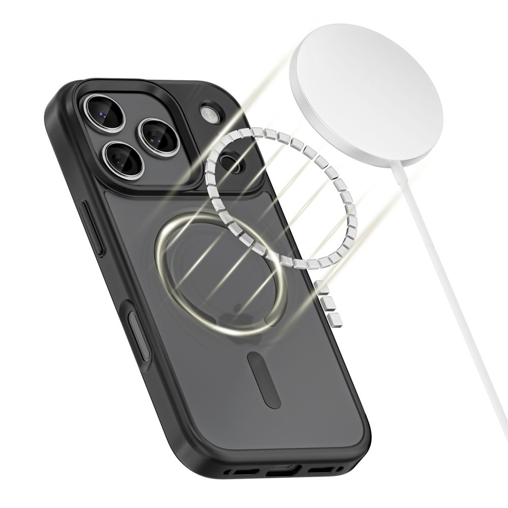 Tech-Protect Tech-Protect iPhone 17 Pro Max Skal MagSafe MagMat Matt Svart - Teknikhallen.se