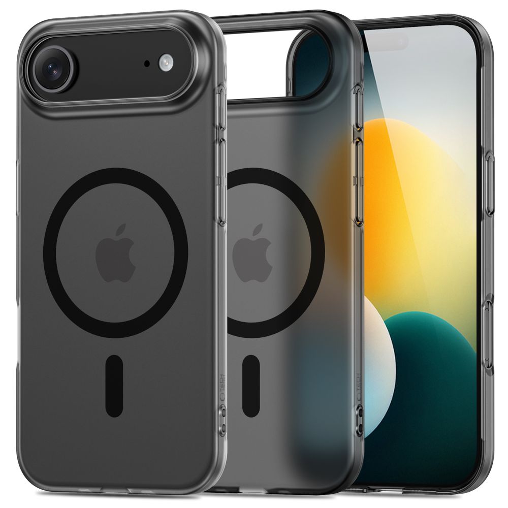 Tech-Protect Tech-Protect iPhone Air Skal MagSafe MagSlim Matt Svart - Teknikhallen.se