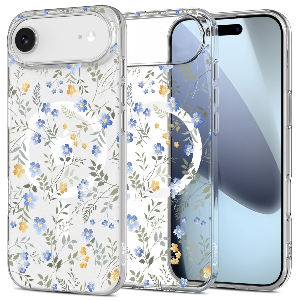 Tech-Protect Tech-Protect iPhone Air Skal MagSafe FlexAir Spring Flowers - Teknikhallen.se
