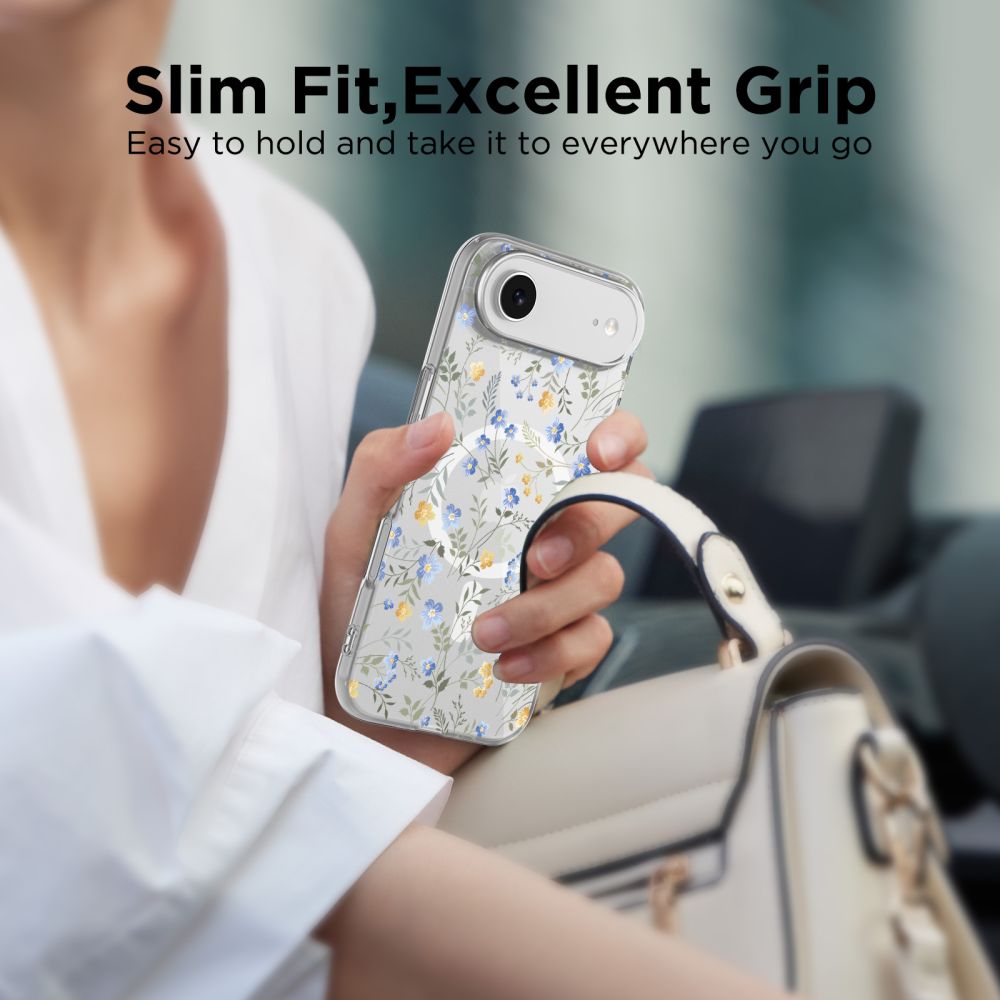 Tech-Protect Tech-Protect iPhone Air Skal MagSafe FlexAir Spring Flowers - Teknikhallen.se