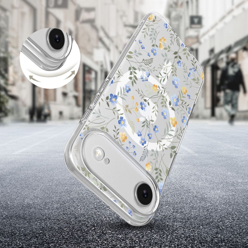 Tech-Protect Tech-Protect iPhone Air Skal MagSafe FlexAir Spring Flowers - Teknikhallen.se